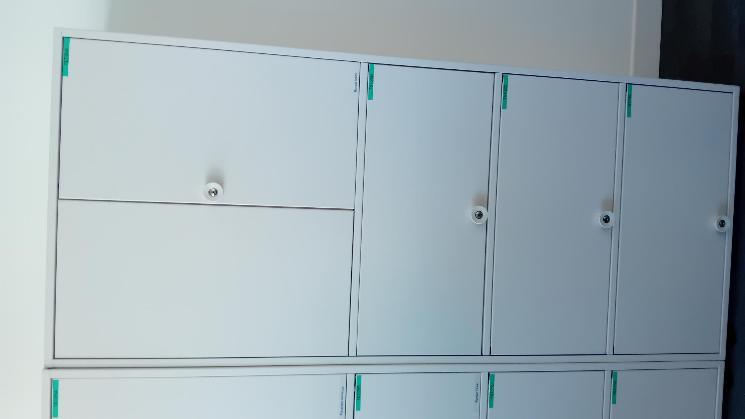 Casier 5 portes verrouillable